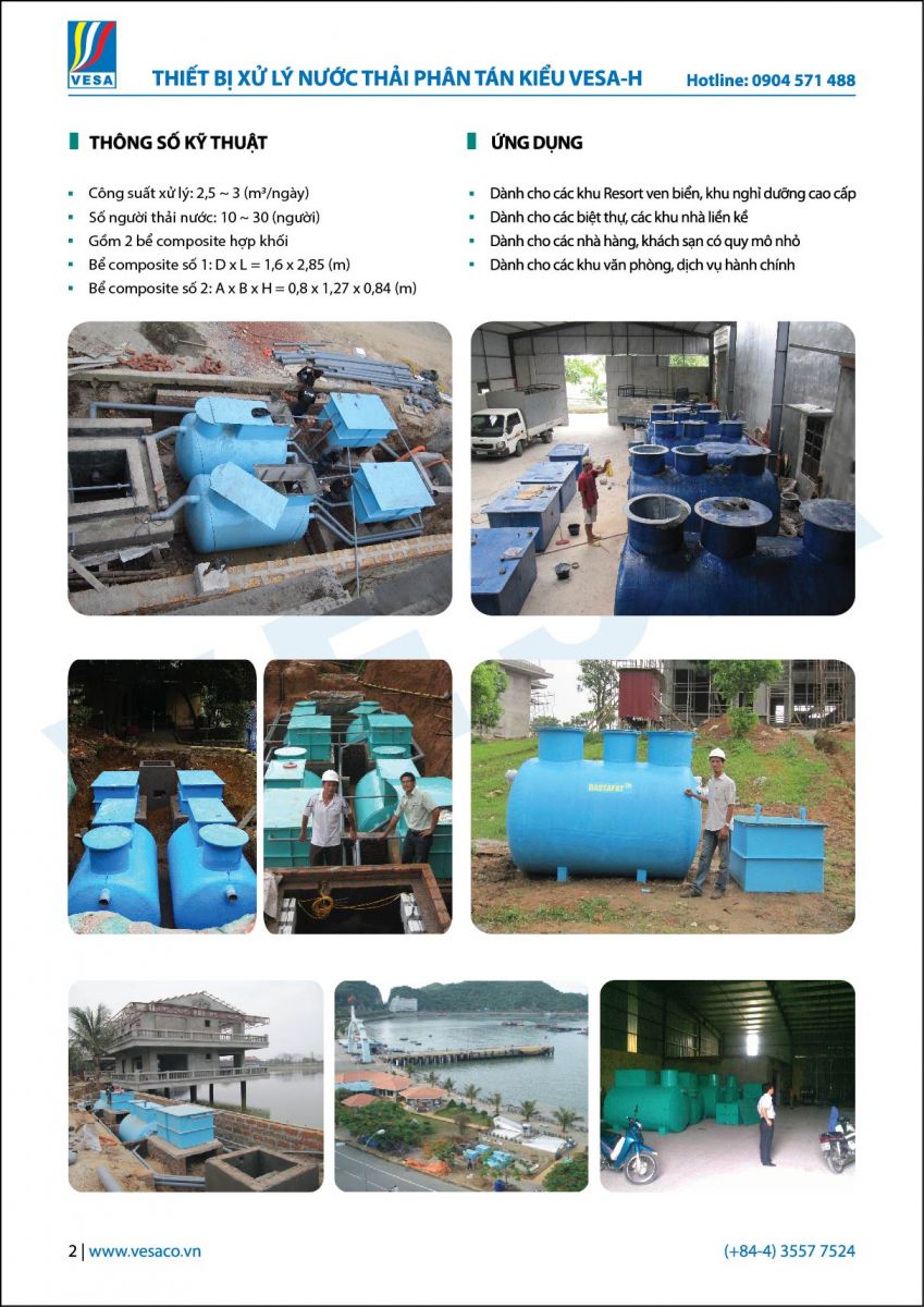Xử lý nước thải bằng công nghệ sinh học AAO (BASTAFAT -F)